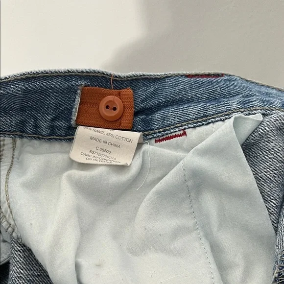 VINTAGE Lee Denim Cargo Pants - Picture 7 of 11